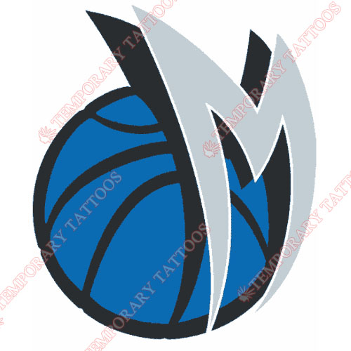 Dallas Mavericks Customize Temporary Tattoos Stickers NO.972